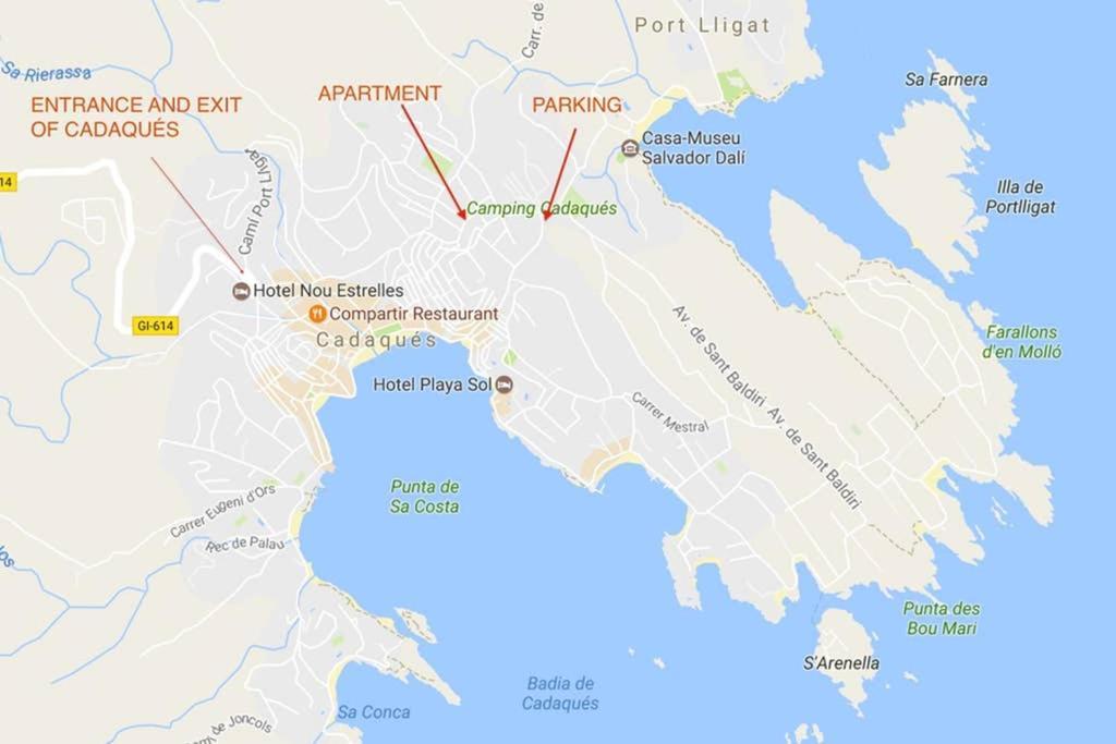 Apartamento Con Jardincito En El Centro De Cadaqués Eksteriør billede